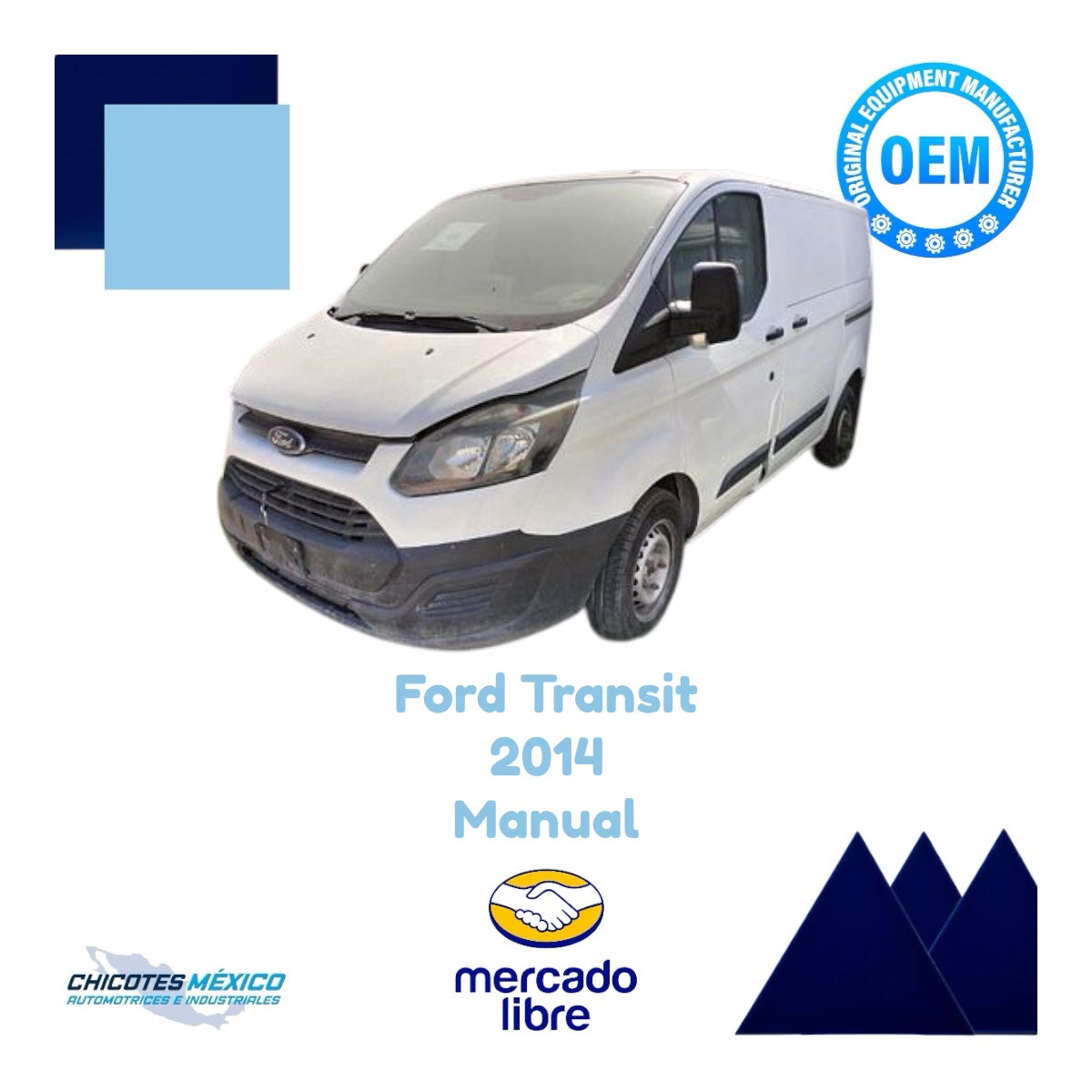 Chicote Transversal Ford Transit 2014 De Transmisión Estándar