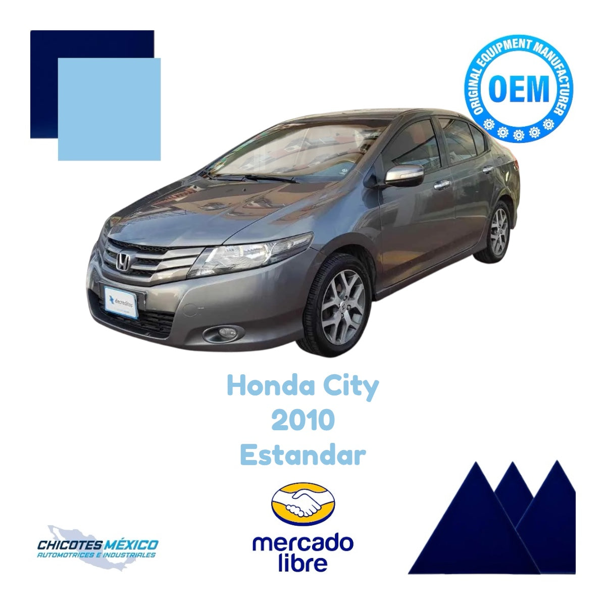 Chicote Selector De Velocidades Honda City 2010 Estándar