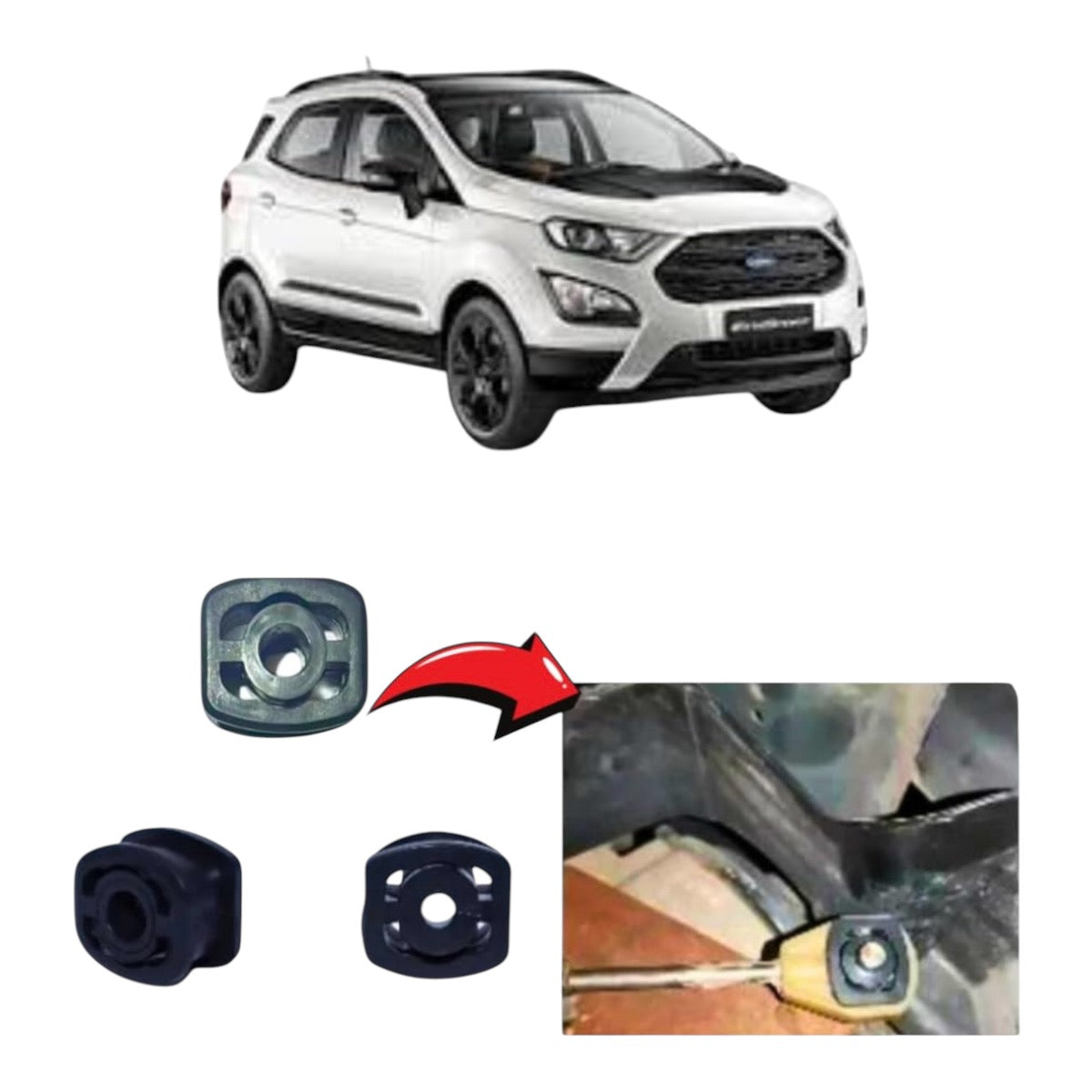 Buje Chicote Selector de Velocidades Ford Focus / Fiesta / C-Max / Fusion – Transmisión Manual IB5