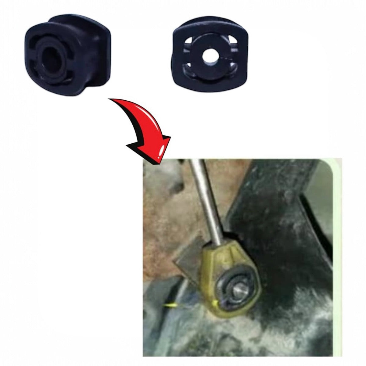 Buje Chicote Selector de Velocidades Ford Focus / Fiesta / C-Max / Fusion – Transmisión Manual IB5