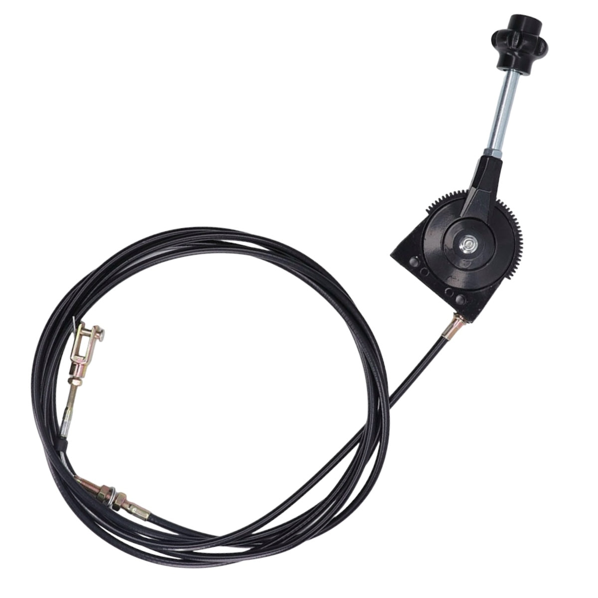 Chicote Cable Acelerador Manual con Palanca para Excavadora y Mezcladora – 2.50 m