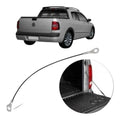 Par De Tirantes Cables Tapa Batea Para Vw Saveiro 2017-2023